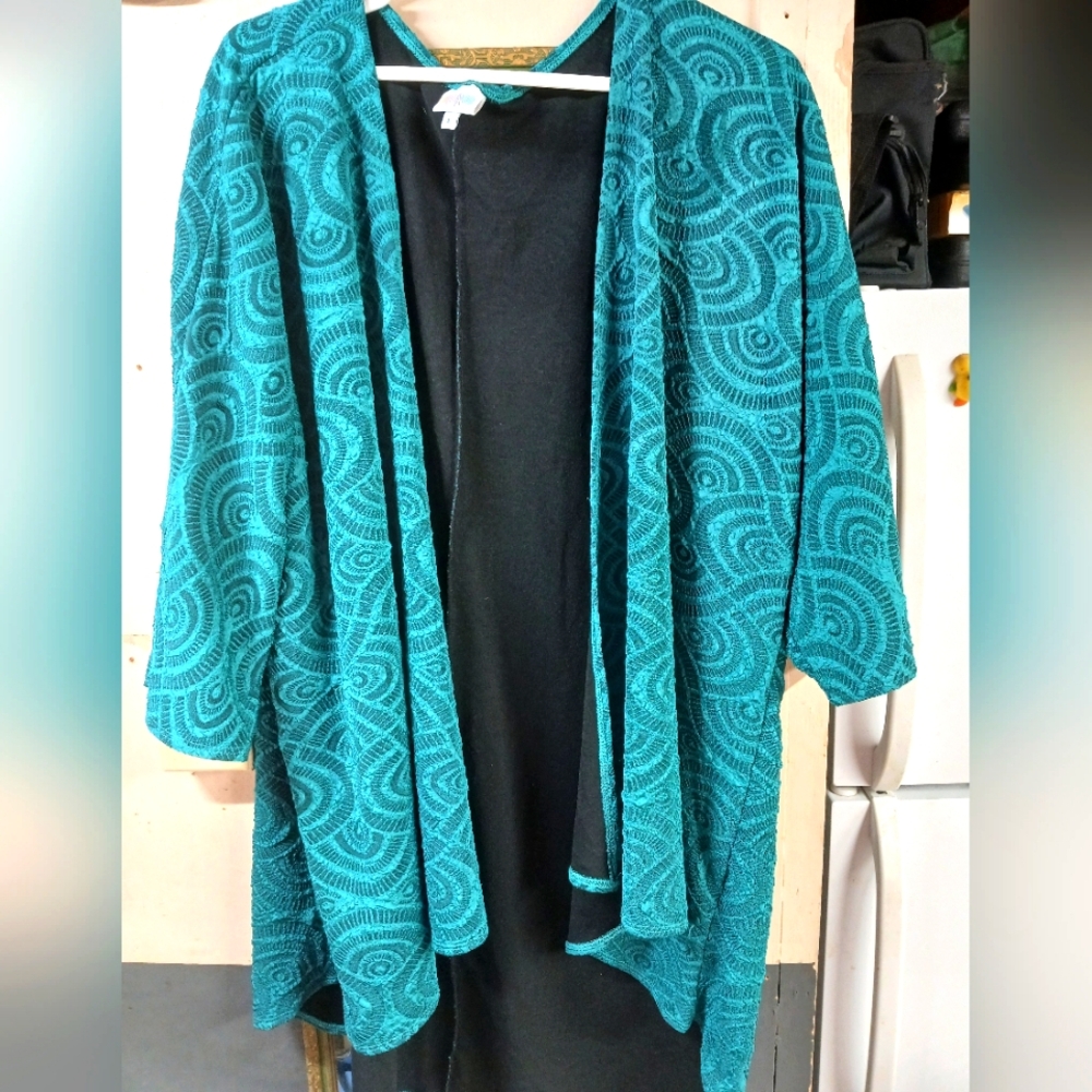 Lularoe Size Large Blazer in Teal
